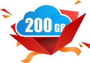 200 GB kostenloser Cloudspeicher von Multicloud:
