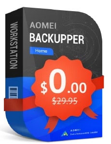 AOMEI Backupper Home 1 Jahr gratiis