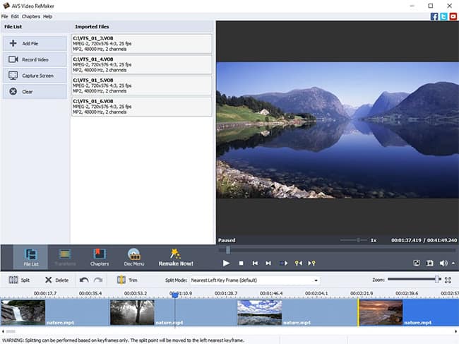 AVS Video ReMaker - Software-Vollversion sichern