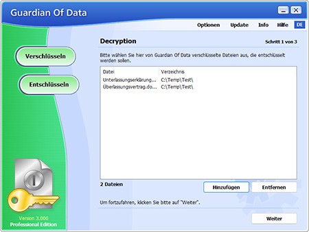 Daten mit AES 256 BIt einfach und schnell verschlüsseln und entschlüsseln