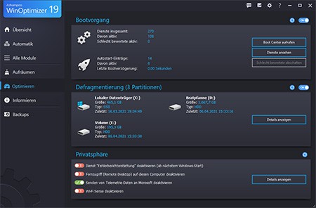 Ashampoo WinOptimizer 19 AktionsDeal geschenkt