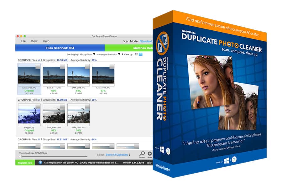 webminds duplicate photo cleaner