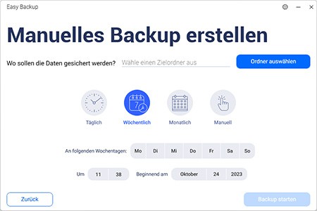 Ascora Easy backup Software umsonst erhalten