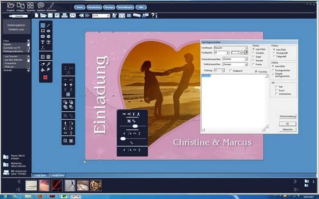 Einladungs-Druckerei 16: Software-Vollversion Gratis runterladen