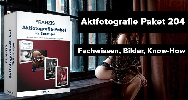 Das XXL Franzis Aktfotografie Paket 2024 im gratis-Download
