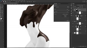 Photoshop Composing Schokolade gratis Tutorial