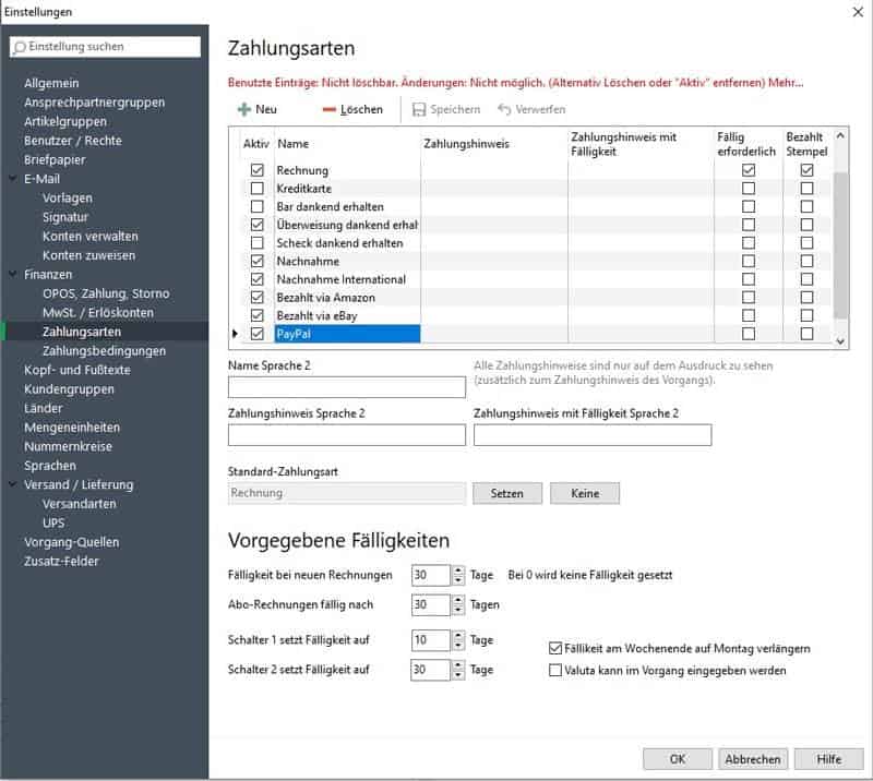 Rechnungsdruckerei Software Gold aktion