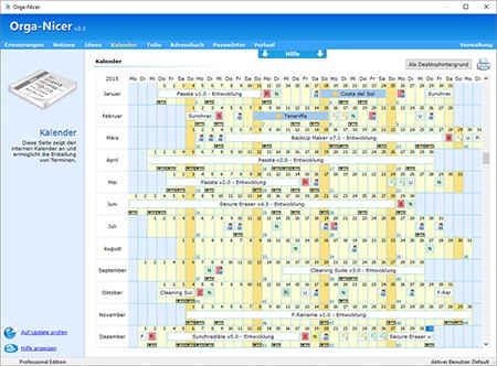 ascomp orga-nicer professional edition als Download-Deal bei SnapFrog