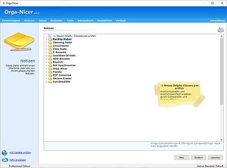 ascomp orga-nicer professional edition kostenlos sichern