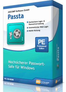 Ascomp Passta: Passwort-Key. Verwalten und schützen