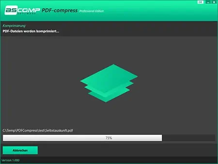 Ascomp PDF Compress Download free ohne kosten