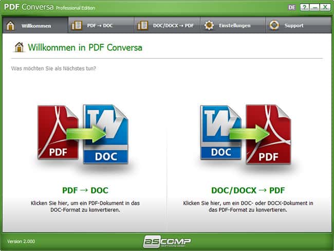 ASCOMP PDF Convera mit etwas Glück umsonst