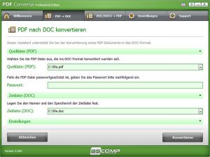 ASCOMP PDF Conversa jetzt gewinnen