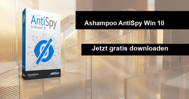 Ashampoo AntiSpy for Windows 10 kostenlos herunterladen