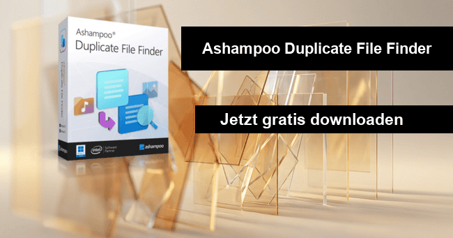 Ashampoo Duplicate File Finder kostenlos herunterladen