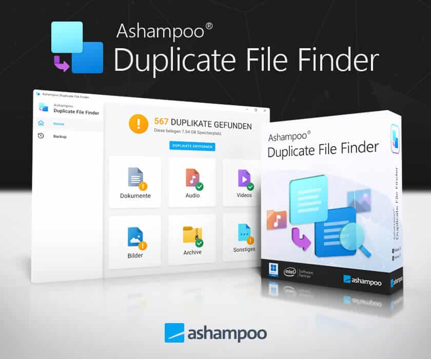 Ashampoo Duplicate File Finder – Screenshot Ashampoo Duplicate File Finder Screenshot – Ashampoo Software