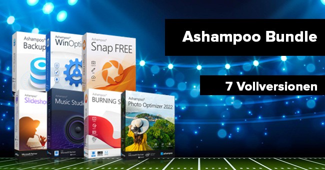 shampoo mega Bundle 2023: Gratis Computer-Software erhalten