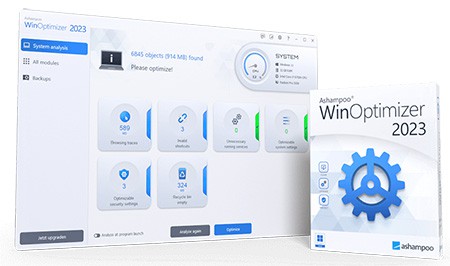 WinOptimizer 2023 Windows säubern und beschleunigen