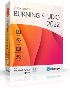 Kostenlose Software-Vollversion mit Key von Ashampoo: Burning Studio 2022 gratis