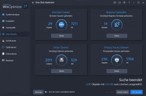 Ashampoo® WinOptimizer 27 umsonst