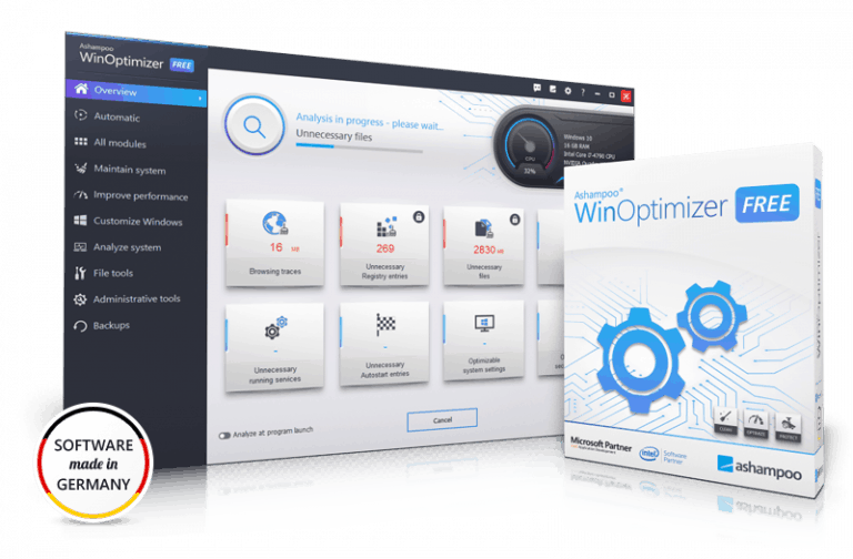 is ashampoo winoptimizer free