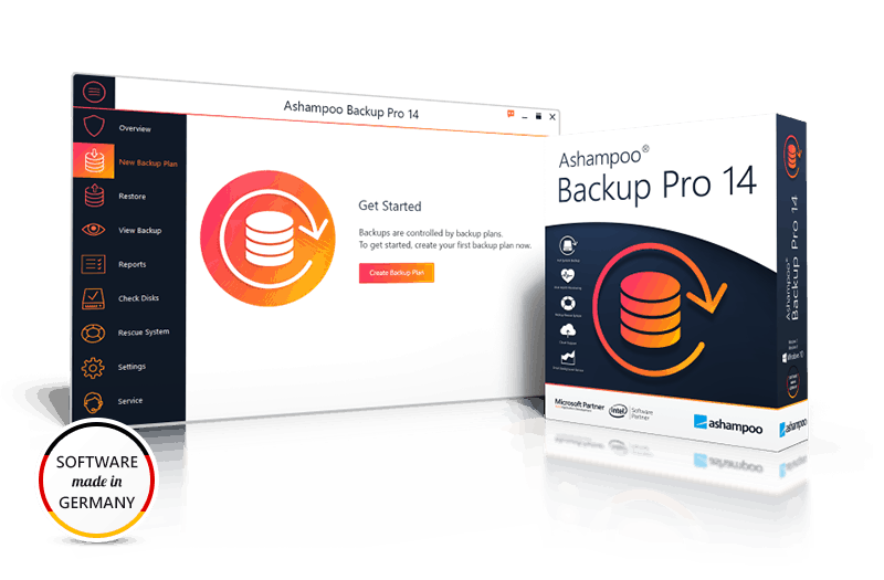 Ashampoo Backup Pro 14 gratis erhalten