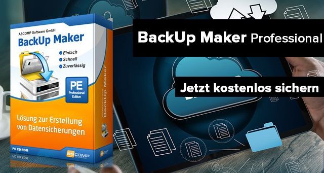 ASCOMP Backup Macker Professional Gewinnspiel