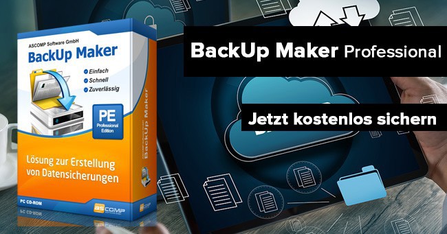 ASCOMP Backup Macker Professional Gewinnspiel