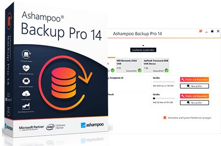 Ashampoo Backup Pro 14 umsonst runterladen