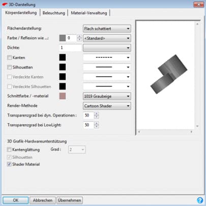 CAD design mit BeckerCAD