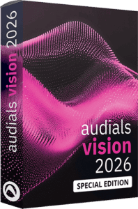 Audials Vision 2026 SE – Produktbox Audials Vision 2026 SE kostenlos herunterladen – Audials