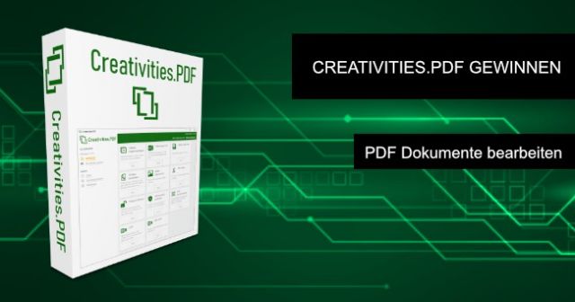 Creativities.PDF Vollversion: Verlosung von kostenlosen Lizenzen