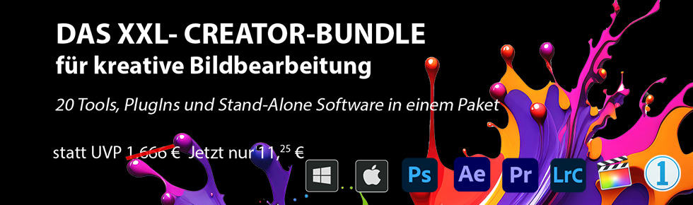 Creator Bundle Die wichtigsten Tools für die kreative Bildbearbeitung