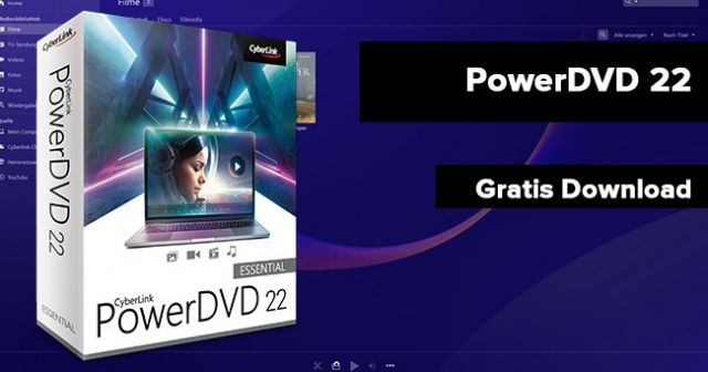 Cyberlink PowerDVD 22 Essentials Gratis Downlaod