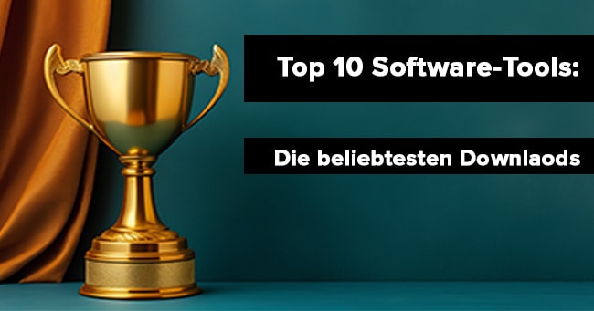 Die beliebtesten Software-Downloads: Die Top 10 gratis Programme