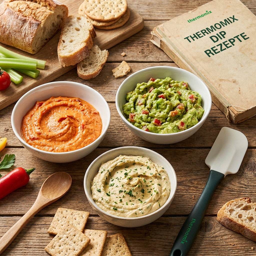 Thermomix Dip Rezepte – Produktbild Thermomix Dip Rezepte – ZauberTopf kostenlos