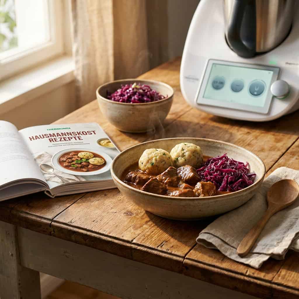 Thermomix Hausmannskost Rezepte – Produktbild Thermomix Hausmannskost Rezepte – ZauberTopf kostenlos