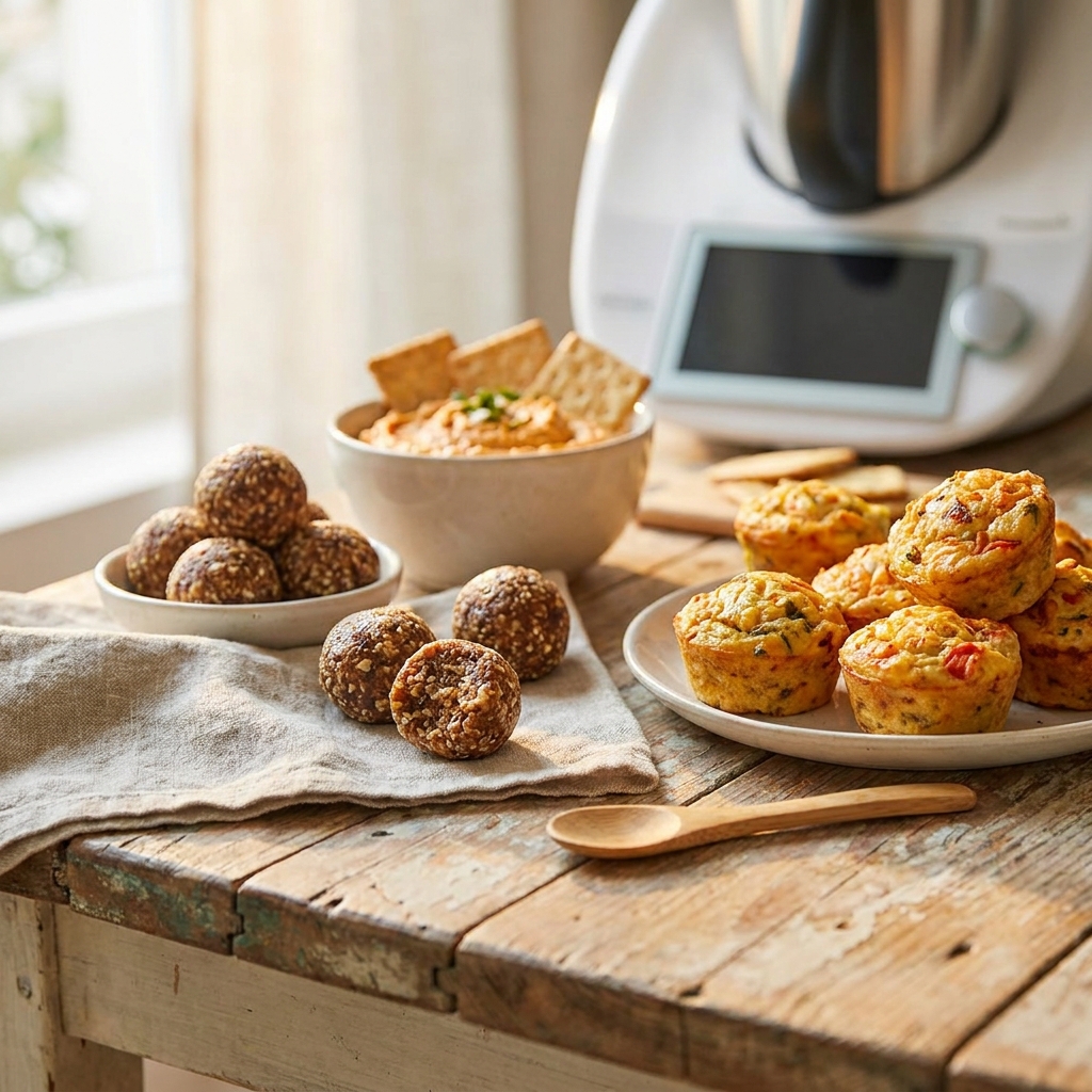 Thermomix Snack Rezepte – Produktbild Thermomix Snack Rezepte – ZauberTopf kostenlos
