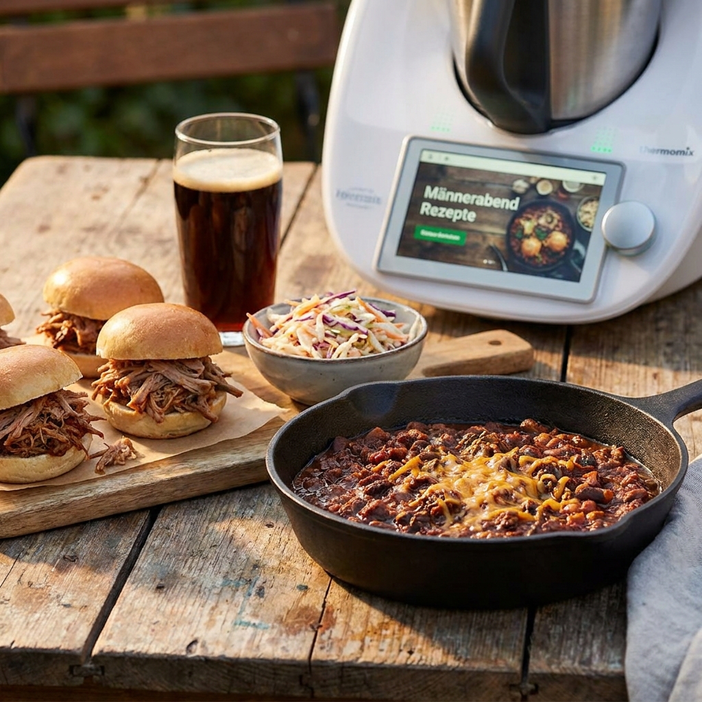 Thermomix Männerabend Rezepte – Produktbild Thermomix Männerabend Rezepte – ZauberTopf kostenlos