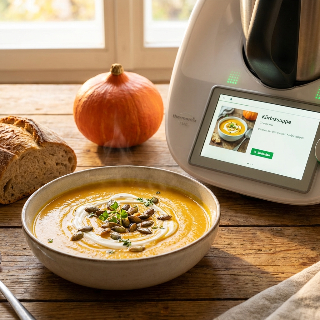Thermomix Kürbis Rezepte – Produktbild Thermomix Kürbis Rezepte – ZauberTopf kostenlos