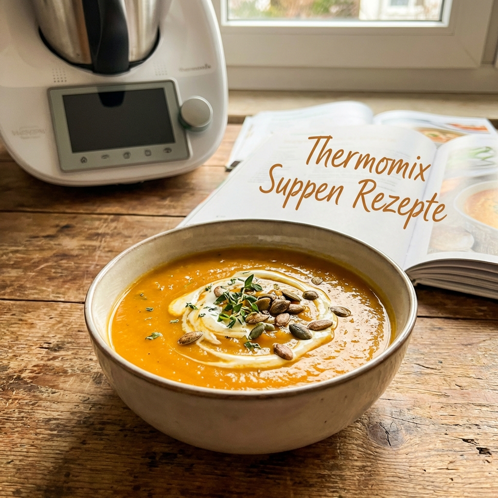 Thermomix Suppen Rezepte – Produktbild Thermomix Suppen Rezepte – ZauberTopf kostenlos