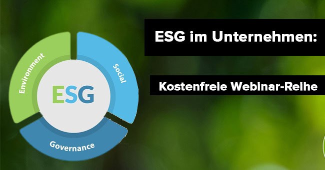 ESG Webinar, ESG Workshop; ESK Information für Unternehmer