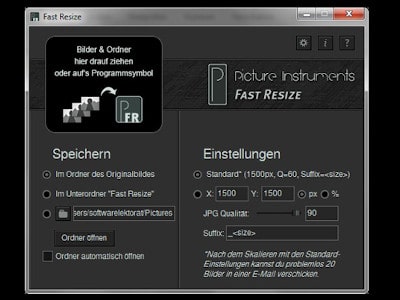 Fast Resize - jetzt zum gratis Download