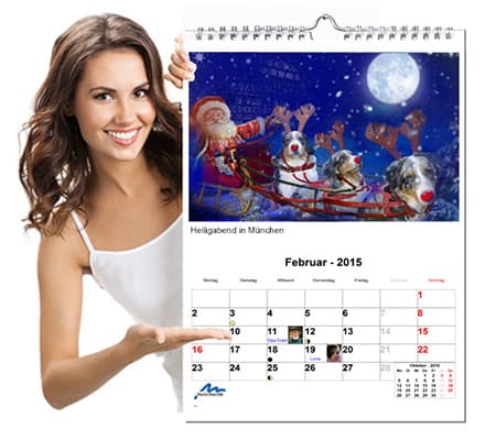 Wandkalender drucken: Software gratis