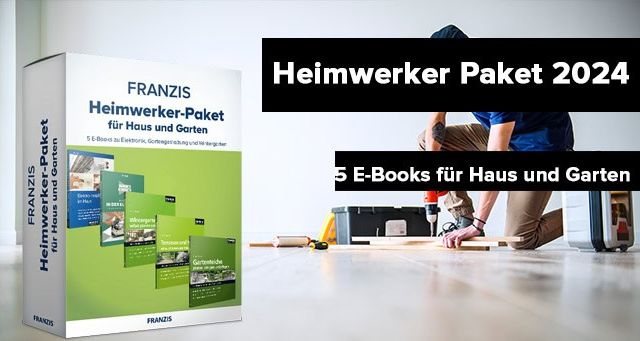 FRANZIS Heimwerker Paket 2024 gratis sichern