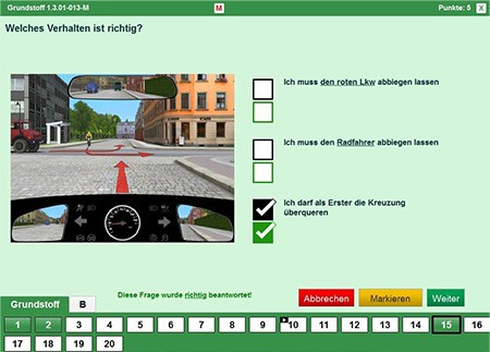 Führerschein Fragen lernen online Kostenlos