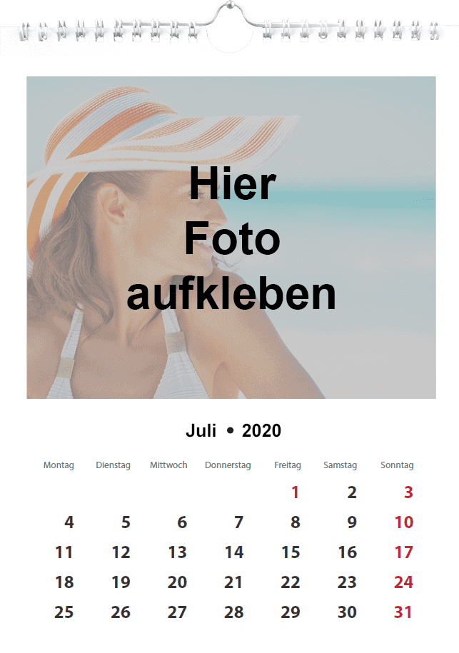 Fotokalender selbst erstellen