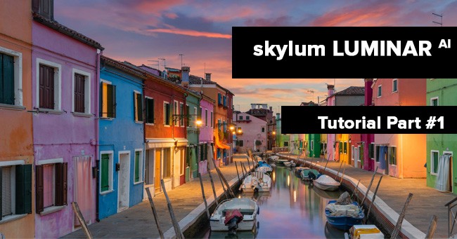 Skylum luminar AI Workshop Tutorial anleitung