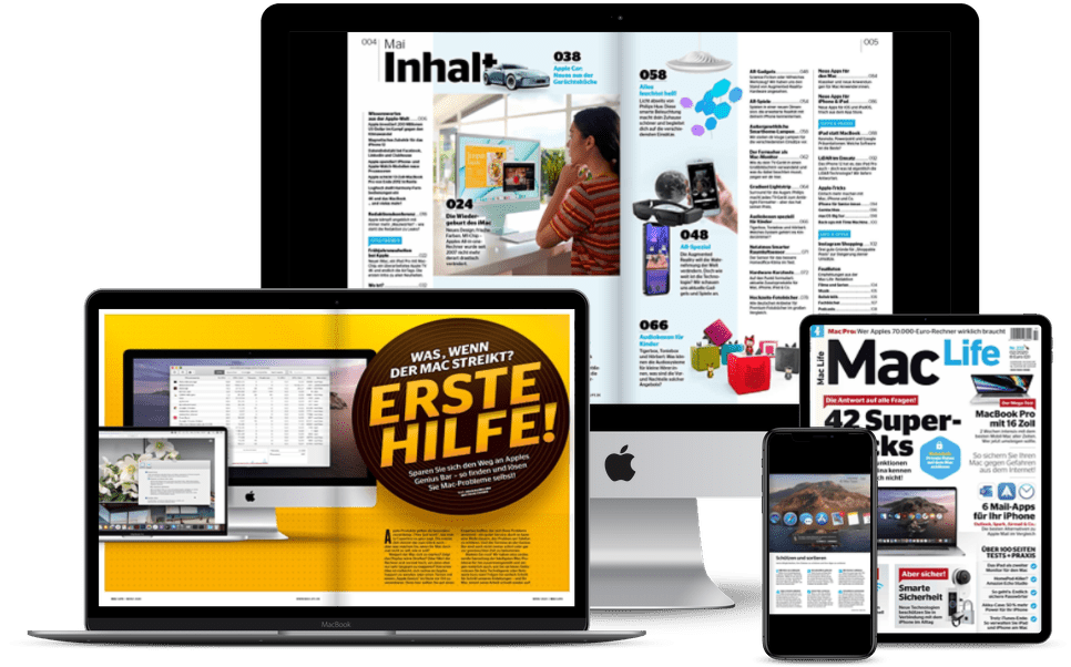 Mac Life Magazin 2020: komplett kostenfrei