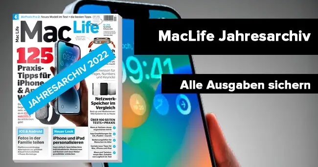 MacLife Jahresarchiv 2022: kostenlos